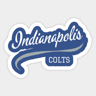 Colts Retro Sticker